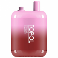 (М) Одноразовая электронная сигарета Topol Gemini Bar 10000 - Ореховый торт / Черника и малина